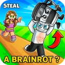 Steal a Brainrot - Free Online Browser Simulation Game Logo